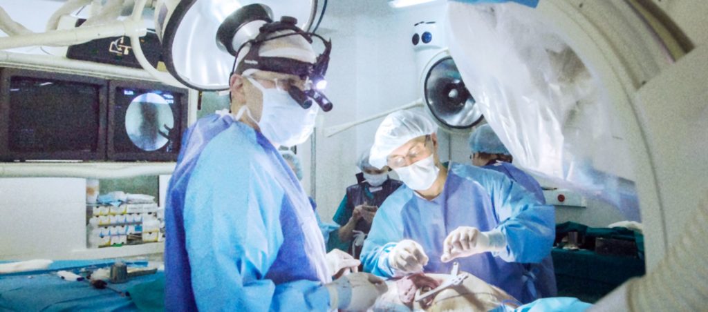 Operation in the Cardiac Surgery