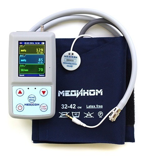 Daily blood pressure monitor MD-01M according to Holter