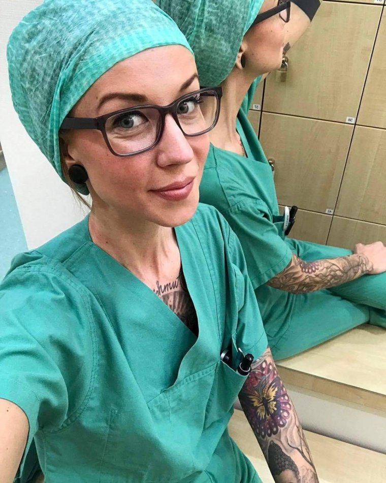 tattooed paramedic