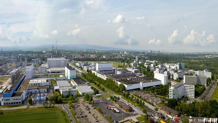 Sanofi factory in Frankfurt am Main 