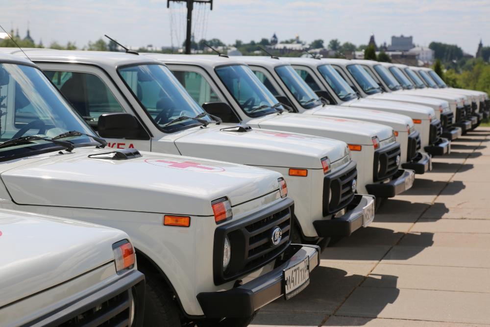 Vladimir region buys 47 cars for clinics