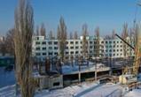 Voronezh has shown frames from the construction site Polyclinics in the new Usmani